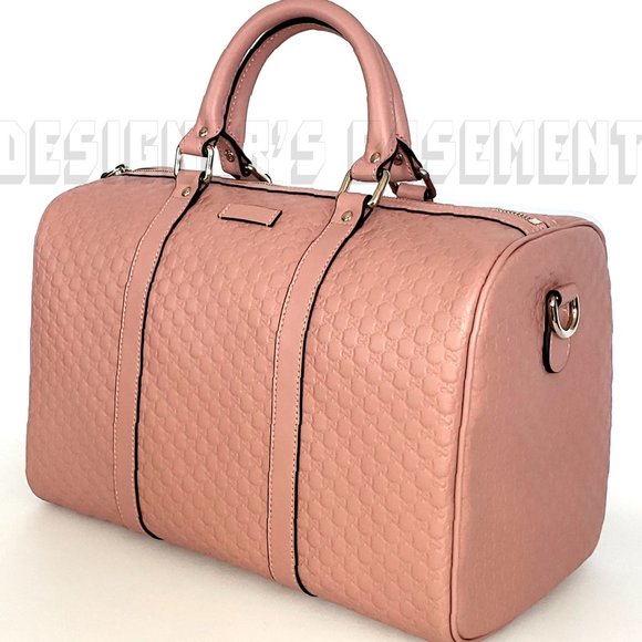 Gucci Handbags - GUCCI pink MICRO GUCCISSIMA medium BOSTON Bag